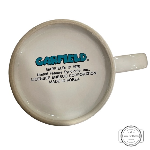 Vintage Official Garfield “Gary” 8oz Coffee Mug 1978 - Picture 4 of 4